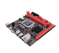 VBESTLIFE H61 Computer Motherboard, Lga1155 Socket for Core 2nd 3rd Gen I3 I5 I7 E3 V2 Pentium CPUs, M.2 NVME, SATA2.0, Double Slots Ddr3 1080p Sortie