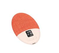VBESTLIFE Haut-Parleur Bluetooth 6.0, Ultra Fin avec Bruit Blanc intégré, Pilote de 40 Mm, Minuterie 30/60/90 Min, 60 Heures, pour Dormeurs Latéraux (Orange)