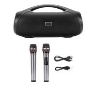 VBESTLIFE Haut-Parleur Bluetooth, Haut-Parleur Portable D'extérieur sans Fil avec Basses Puissantes de 80 W avec Lumières RVB étanches IPX5, Batterie 10 000 MAh pour Fête, Plage, Camping (Double