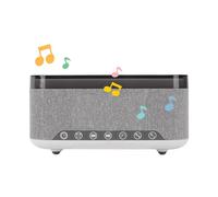 VBESTLIFE Haut-Parleur Bluetooth Multifonctionnel, Chargement sans Fil 15 W, Réveil, Machine à Bruit Blanc, Prise en Charge Améliorée du Sommeil, pour Chambre à Coucher