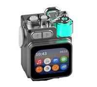 VBESTLIFE Haut-Parleur Bluetooth Portable BT5.4, Mini Haut-Parleur à écran Tactile avec Un Son Extérieur Puissant et Un Design Compact pour Une Utilisation en Extérieur, Portée de 15 M