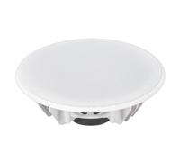 VBESTLIFE Haut-Parleur Encastrable de Plafond, Haut-Parleur Rond de 15 Cm (6 Pouces) à Montage encastré, Structure en Acier Magnétique pour des Basses Riches, 15-40 W pour Systèmes Home