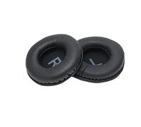 VBESTLIFE Housse de Coussin de Coussinets d'oreille de Remplacement Universels de 80mm, Coussinets d'oreille Ronds pour écouteurs, Coussin de Casque en Cuir Artificiel en éponge