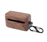 VBESTLIFE Housse de Protection en Bois de Noyer Faite à la Main avec Doublure en Microfibre Douce pour étui pour écouteurs Bluetooth II