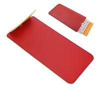 VBESTLIFE Housse de Protection pour Clavier en Cuir PU pour K380, Pochette de Protection de Clavier pour K380, Accessoires de Sac de (Rouge et Jaune)