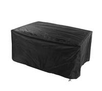 VBESTLIFE Housse de Table de Patio Imperméable, 49,21 X 49,21 X 27,56 Pouces, Couverture de Table D'extérieur Rectangulaire, pour Meubles de Salle à Manger, Chaises de Pique-nique et