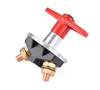 VBESTLIFE Interrupteur de Coupure de Batterie, Isolateur d'alimentation de Voiture avec ixe, Coupure Universelle 12 V-60 V pour Véhicule, Interrupteur Anti-corrosion en Plastique ABS Robuste,