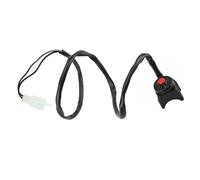VBESTLIFE Interrupteur de Klaxon de Guidon de Moto, Bouton D'arrêt Universel Durable de 22mm, Installation sans Effort pour Moto