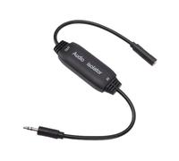 VBESTLIFE Isolateur de Bruit de Boucle de Terre de 3,5 Mm, éliminateur de Bourdonnement Audio pour Stéréo de Voiture et Système Audio Domestique avec Filtre de Bruit Clair