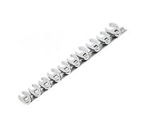 VBESTLIFE Jeu de Clés à Pied d'oie, Clés à écrous Métriques de 10 Mm à 22 Mm avec Tête Carrée pour Cliquet d'entraînement de 3/8 Pouces, 10 Pièces pour la Réparation de Motos de Voiture dans un