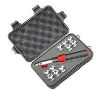 VBESTLIFE Jeu de Clés de Torsion à Rayons avec Têtes Cannelées de 5,1 à 6,9 Mm, Kit de clé de Réglage de Rayon Professionnel pour L'entretien du Moyeu de Roue de Vélo et de Moto