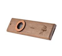 VBESTLIFE Kazoo Classique en Bois avec de Beaux Motifs Harmonica en Bois Facile à Jouer pour les Amateurs de Musique