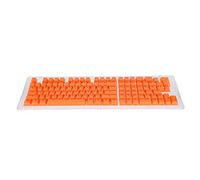 VBESTLIFE Keycaps, 117Keys Set Custom Keycap OEM Profile Solid Color OPQ Opaque Keycaps Remplacement Compatible 61/64/68/71/78/82/84/87 Touches Clavier Mécanique(Orange Rouge Noir)