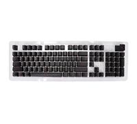 VBESTLIFE Keycaps Personnalisés, pour Clavier Mécanique 61/87/104 Touches, Keycaps PBT de Profil OEM Ergonomiques, Jeu de 106 Touches Personnalisées DIY Keycaps, pour PC Gamers(Le Noir)