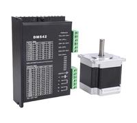 VBESTLIFE Kit de Moteur Pas à Pas en Boucle Fermée Technologie de Subdivision élevée 2,8 A pour Machine de Gravure CNC Imprimante 3D avec Pilote Micropas DM542 pour Machines de Gravure et de Marquage