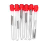 VBESTLIFE Kit de Nettoyage de Buse D'imprimante 3D, Aiguilles en Acier Inoxydable 0.15-0.4mm pour Accessoires de Nettoyage D'extrudeuse D'imprimante 3D 60 Pièces (rouge)