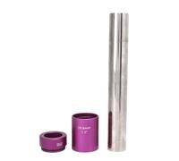 VBESTLIFE Kit de Réglage de Fourche Avant de Vélo, Outil BB de Réglage de Course de Couronne D'usinage CNC en Alliage D'aluminium en Acier Inoxydable 304 pour VTT