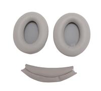 VBESTLIFE Kit de Remplacement de Coussinets d'oreille et de Bandeau pour écouteurs Supra-Auriculaires WH-1000XM3, Pièce de Réparation de Coussinets de Serre-tête et D'oreillettes (Brun Clair)