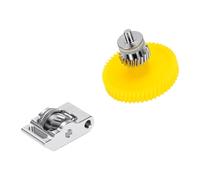 VBESTLIFE Kit de Remplacement D'engrenage D'extrudeuse D'Imprimante 3D pour Imprimante de Laboratoire P2S (SILVER)