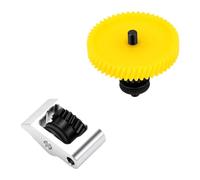 VBESTLIFE Kit de Remplacement D'engrenage D'extrudeuse D'Imprimante 3D pour Imprimante de Laboratoire P2S (BLACK)