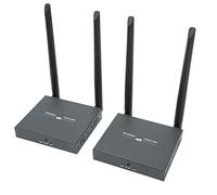 VBESTLIFE Kit D'extension D'interface Multimédia HD 1080P sans Fil 200m pour TV, Transmission de Stable avec Télécommande IR (Prise UE)