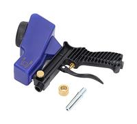 VBESTLIFE Kit d'outils de Pistolet de Pulvérisation de Sablage Sandblaster Sand pour le Nettoyage par Pulvérisation, Utilisation Efficace, Large utilité (BLUE)