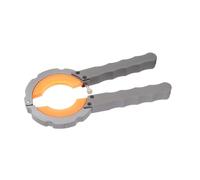 VBESTLIFE Kit d'outils d'ouverture de Lunette de Montre, Ouvre-Bague de Montre en Alliage pour Horlogers, Kit de Réparation Professionnel avec 12 Lunettes en Plastique pour Retirer Le Couvercle de