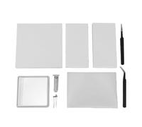 VBESTLIFE Kit D'outils pour échantillons, Kit D'entomologie avec Planche à étaler en Mousse, Vitrine en Acrylique pour épingler les Insectes, Salle de e Biologie