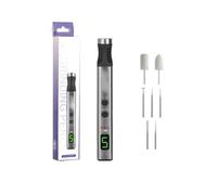 VBESTLIFE Kit D'outils Rotatifs sans Fil, Mini Meuleuse à 5 Vitesses avec 7 Têtes de Meulage et Chargement de Type C, Outil Artisanal électrique pour la Réparation de Téléphones, le