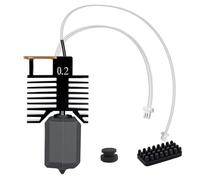 VBESTLIFE Kit Hotend pour Imprimante 3D U1, Buse en Acier trempé de 0,2 Mm, Chauffage en Céramique de 48 W, Débit élevé de 500 Mm/s