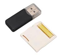 VBESTLIFE La Carte Instantanée de Jeu Vidéo, 2025 Nouvelles Cartes Instantanées de Jeu Vidéo de Puce D'ASIC Compatibles avec La Série de NDS 2DS 3DS, Incluent Le Lecteur de Cartes (White)