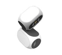 VBESTLIFE Lampe à Selfie Magnétique pour Pockets 3, Mini Lampe de Remplissage Vidéo LED Rechargeable, 3 Modes de Couleur, luminosité Réglable pour L'enregistrement de Selfie Vlog