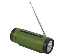 VBESTLIFE Lampe de Poche avec Haut-Parleur Bluetooth, Lampe de Poche Musicale Bluetooth Multifonctionnelle, étanche IPX5, Batterie 4000 MAh, pour Le Camping en Plein Air (Green)