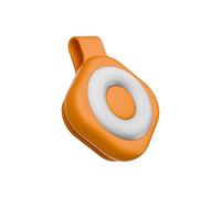 VBESTLIFE Lampe de Travail Magnétique à LED, Lampe de Remplissage Portable à Clipser pour Téléphone avec 6 Modes D'éclairage, Rechargeable de Type C pour la Photographie, la Lecture, la (Orange)