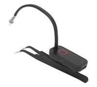VBESTLIFE Lampe D'extension de Cils, Tuyau Flexible Pliable, Réglable à 180°, 1 W, Longueur D'onde 405 Nm, Commande Tactile, Lampe à Polymériser LED avec Pince à épiler