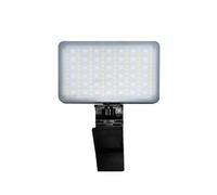 VBESTLIFE Lampe LED Portable pour Selfie, éclairage de Vidéoconférence avec Clip, CRI 90+, 2700 K-6500 K, 1800 MAh Rechargeable, pour Téléphone, Webcam, Ordinateur Portable