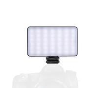 VBESTLIFE Lampe Vidéo RVB, Lampe Portable 3000 MAh, Puissance de Sortie 8 W, Panneau D'éclairage Vidéo LED, 2500-9500 K, pour Créateur de Contenu, Photographe