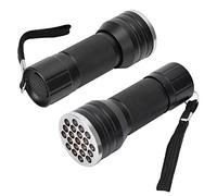 VBESTLIFE Lampes de Poche Ultra Violet, réparation de téléphone Portable étanche Lampe de Poche LED Colle UV durcissant la lumière Ultra Violette 21 Perles de Lampe