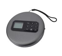 VBESTLIFE Lecteur CD Portable avec Haut-parleurs, Lecteur CD Personnel Rechargeable pour Voiture et Maison, avec écran rétroéclairé, Anti-Saut, Port USB AUX, pour Livres Audio et Cadeaux