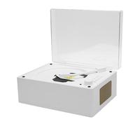 VBESTLIFE Lecteur CD Retro Suitcase avec BT 5.0 et Télécommande | CD Multifonction Portable CD USB AUX Player | 3600mAh et Haut-parleurs Stéréo pour Un Usage Domestique (Couleur de Grain de Bois