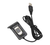 VBESTLIFE Lecteur D' Digitales, Reconnaissance D'étalonnage Automatique à 360 Degrés USB Lecteur D' Digitales Prise en de Dix Digitales pour Windows