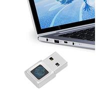 VBESTLIFE Lecteur D' Digitales USB, Lecteur Biométrique D' Digitales de clé de sécurité Portable pour 10 11 32/64 Bits, Correspondance Rapide Tactile à 360 Degrés