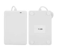 VBESTLIFE Lecteur de Carte 125 Khz Interface USB de Haute qualité Plug and Play pour Les Gardes de sécurité à Domicile 1 * Lecteur de Carte D'accès (IC 13,56 MHz)