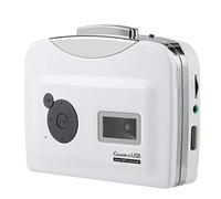 VBESTLIFE Lecteur de Cassette Portable, Convertisseur de Cassette Audio à MP3 Flash USB avec écouteurs uitable pour XP/Vista / 7