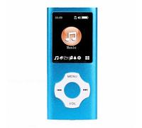 VBESTLIFE Lecteur MP3 avec Bluetooth 5.3, Lecteur Audio de Musique Portable à écran de 1,8 Pouces, avec Fonction D'enregistrement et Radio FM, pour Enfants, Adultes et Personnes âgées (Blue)