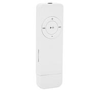 VBESTLIFE Lecteur MP3 clé USB, Lecteur de Musique Audio Portable avec écouteurs, Son sans Perte, Rechargeable, Prise en Charge de la Carte Mémoire 64G (White)