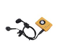 VBESTLIFE Lecteur MP3 étanche sous-Marin avec Son sans Perte, Mémoire de 8 Go pour la Natation, la Plongée, Le Surf, Lecteur de Musique Portable pour Les Sports de Plein Air (Orange)