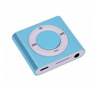 VBESTLIFE Lecteur MP3 Portable, Support de Carte Mémoire pour Loisirs (Bleu Clair)
