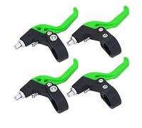 VBESTLIFE Leviers de frein de v¨¦lo pour enfants, remplacement de leviers de frein de poign¨¦e ajustable ergonomique pour enfants v¨¦lo 22.2mm/0.9in diam¨¨tre du guidon(Vert noir)