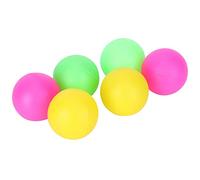 VBESTLIFE Lot de 6 Ballons de Plage en PVC pour Remplacement, Raquette de Plage Colorée pour Jeux de, Jouets de Fête en Plein Air à la Piscine d'été, Légers et Doux pour Enfants et Adultes (Rouge